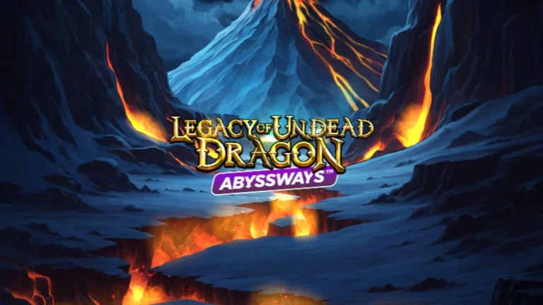 Tampilan visual naga dan ksatria dalam slot Legacy of Undead Dragon Abyssways